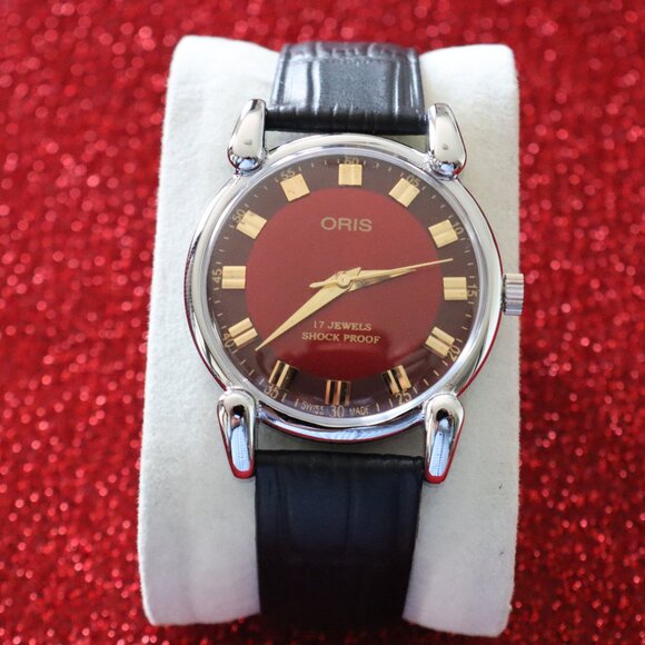 Vintage Oris AM044 Swiss-made, professionally refurbished: 17‑Jewel Manual Wind - Picture 3 of 7